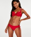 Scarlet Ruffle Rio Bikini Bottoms - Red