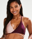 Times Two Triangle Bikini Top - Pink