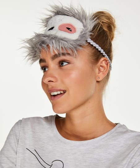 Sloth Sleep Mask - Gray
