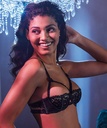 Raven Non-Padded Underwired Bra - Black