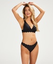 Scallop Rio Bikini Bottoms - Black