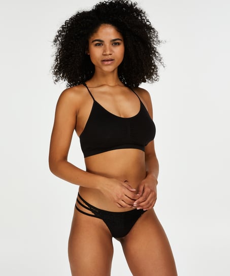 Belinda thong - Black