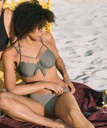 Scallop Rio Bikini Bottoms - Green