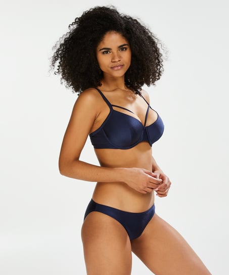 True Blue Rio Bikini Bottoms - Blue