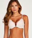 Cardi Padded Push-up Underwired Bra - White