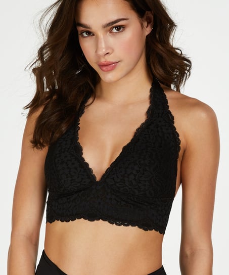 Marina padded bralette - Black