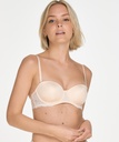 Angie Padded Strapless Underwired Bra - Pink