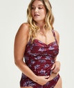 Tropic Glam tankini - Red