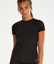 HKMX Open Back Sports Shirt - Black