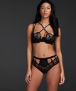 Blondie open crotch Brazilian - Black