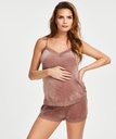 Velours maternity shorts - Pink