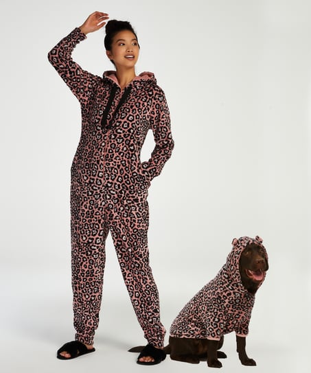 Leopard Onesie - Pink