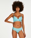 Yvonne boxer thong - Blue