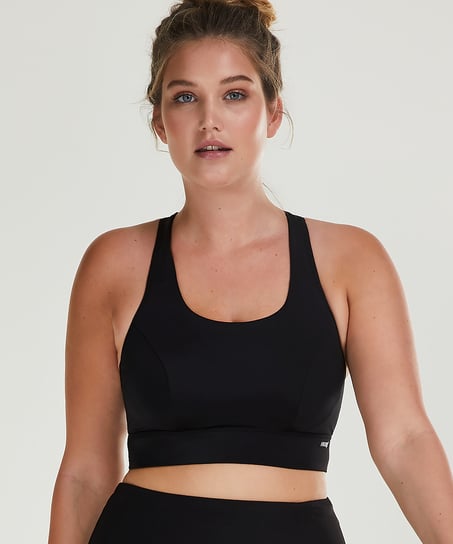 HKMX Sports bra The Spirit Level 2 - Black