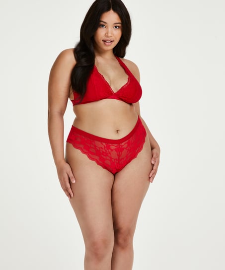 Iva high leg Brazilian Curvy - Red