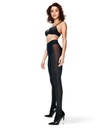 40 Denier Seamless Velvet Touch Tights - Black