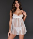 Emily Babydoll - White