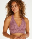 Rose Bralette - Purple
