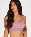 Marine seamless bralette - Purple