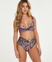 Animalia Rose Rio high Brazilian bikini bottoms - Brown