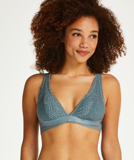 Clea Padded Bralette - Green
