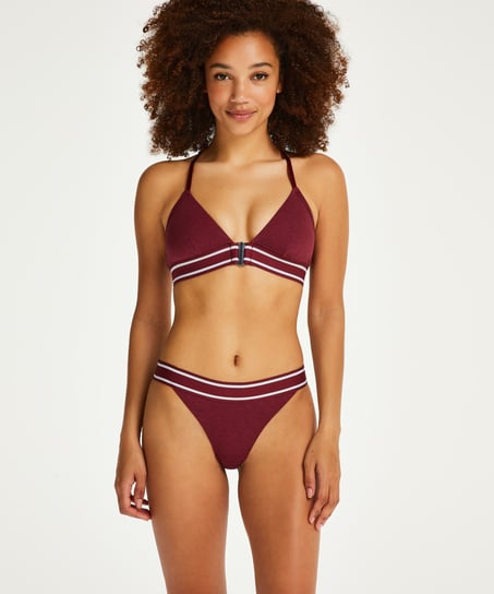 Casey Cotton Thong - Red