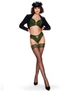 Fancy Fishnet stay-up - Green