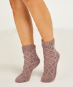 Knit Socks - Purple