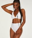 Cutie high cut thong - White