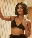 Elissa Bralette Lucy Hale - Black