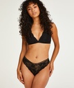 Gianni extra low rise thong - Black