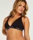 Cutie Triangle Bralette - Black