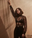 Lace Top Lucy Hale - Black