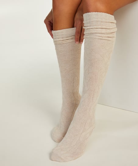 Lena knee socks - Beige