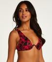 Fiesta non-padded underwire bikini top - White