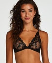 Lillian non-padded underwired bra - Black