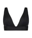 Haut de bikini triangle Luxe - Noir