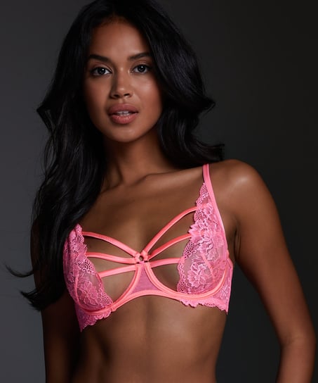 Sosha Non-Padded Underwired Bra - Pink
