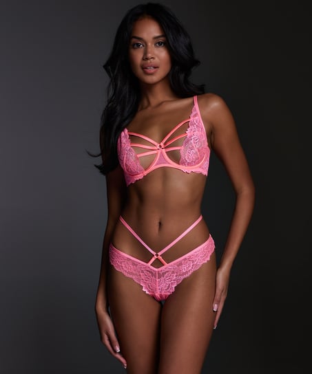 Sosha Brazilian with open crotch - Pink