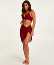 Jacquard Sarong - Red