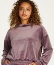Velours top - Purple