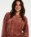 Velours Top - Pink