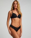 Sully High Leg Brazilian Knickers - Black