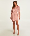 Kimono satin Bridal - Pink