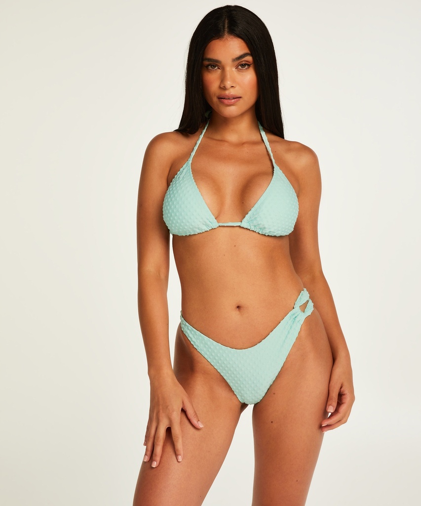 High-leg Maui bikini bottoms - Green