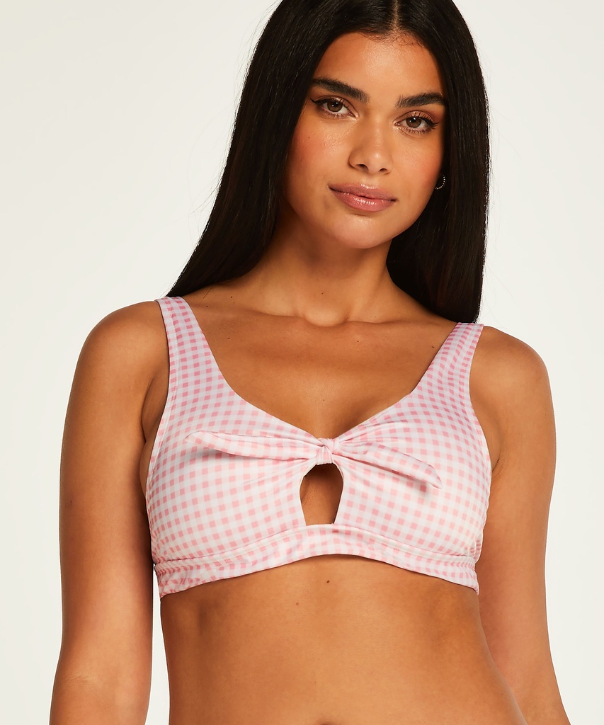 Seychelles bikini crop top - Pink