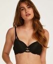Mahina Padded Underwired Bra - Black
