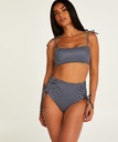 Seychelles Cheeky High-Leg Bikini Bottoms - Blue
