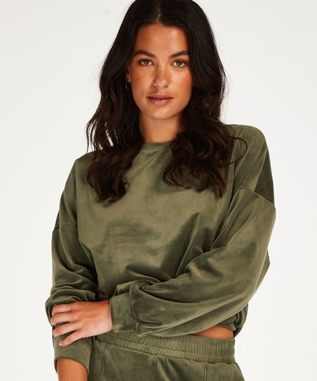 Velours Top - Green