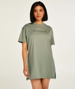 Round Neck Nightshirt - Green